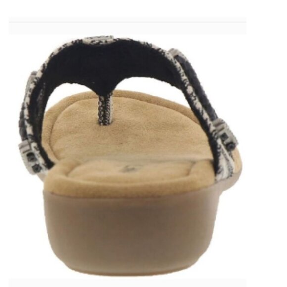 Minnetonka Silverthorne Woven Comfort Slides Thong Sandals 🆕📦⌚🏃🏻💨⚡🚚 - Picture 2 of 5